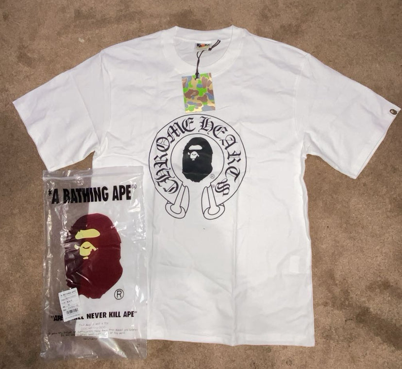 Bape x Chrome hearts T-shirt